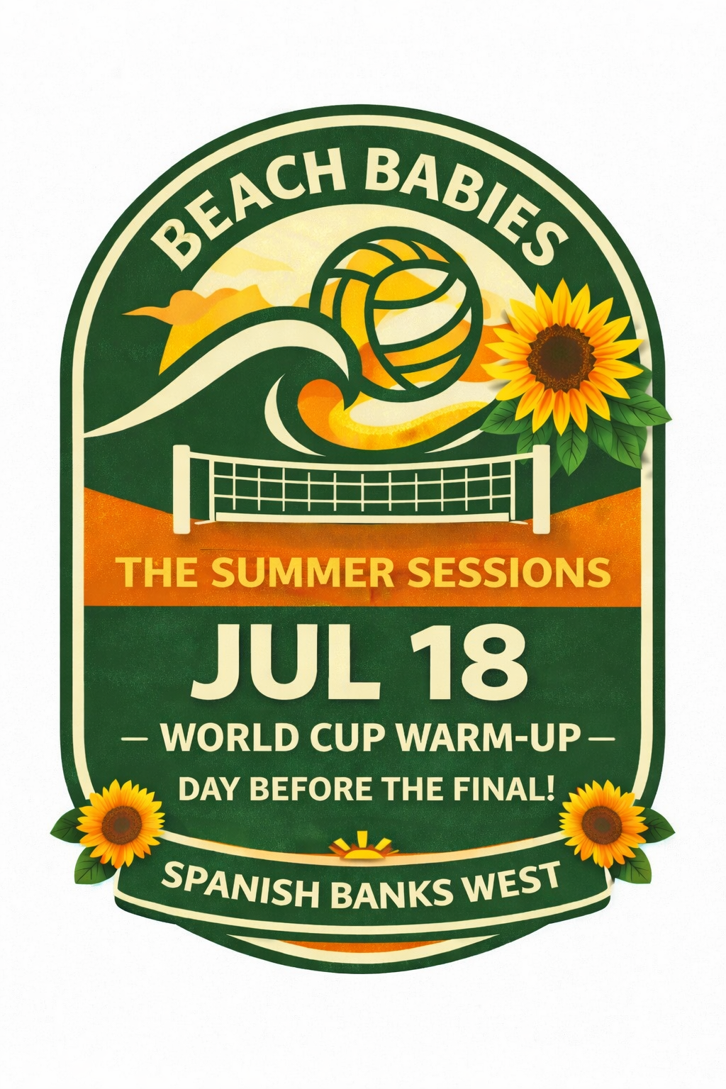 Beach Babies: The Summer Sessions (Jul 18 - Coed 2s)