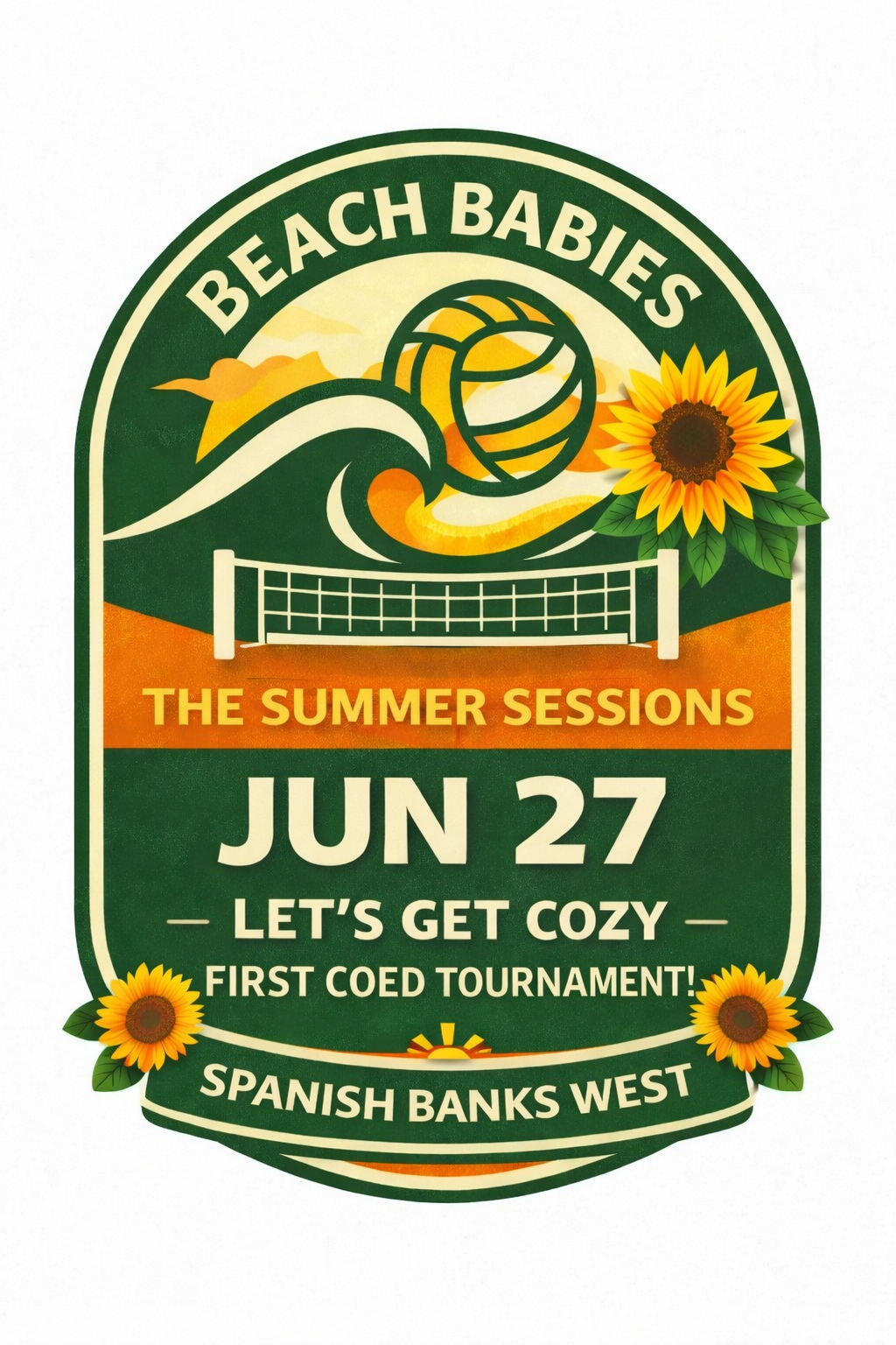 Beach Babies: The Summer Sessions (Jun 27 - Coed 2s)